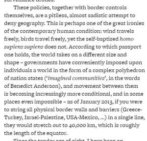 Why is the world not (yet) round? From the editorial of Issue 1 of "Le monde n'est pas rond", p. 7