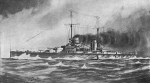 Illustration of Salamis dreadnought battleship