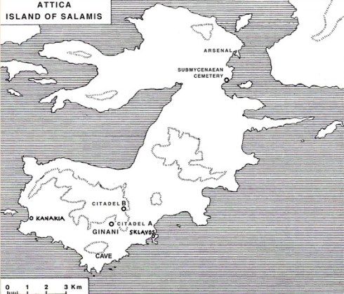 Salamís Island, Greece