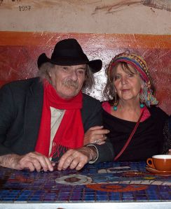 Jack Hirschman u Agneta Falk.